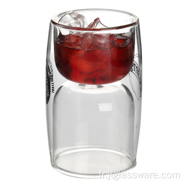 Coupe à vin en verre convertible 5OZ